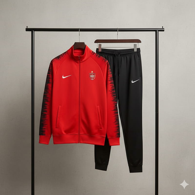 ست سوییشرت شلوار پرسپولیس مردانه مدلJ92