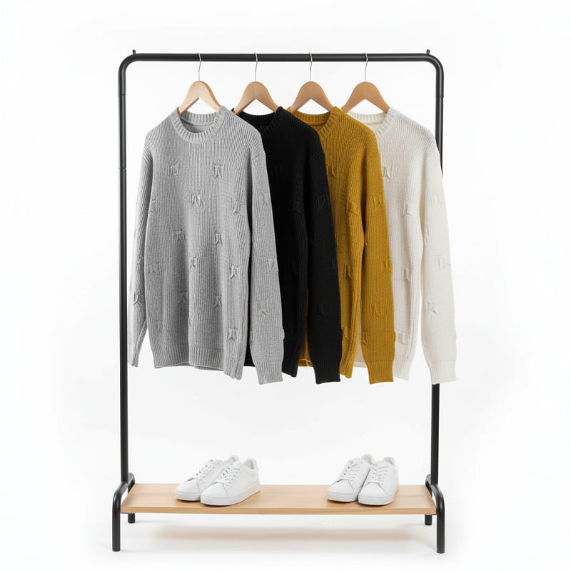 پلیور زاپ دارخردلی مردانه مدلDeta